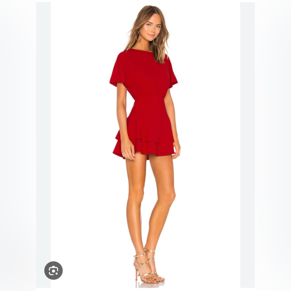 Alice & Olivia Red Dress